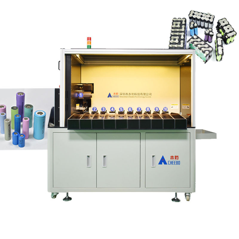 Integrated Cylindrical Battery Cell Automatic Lithium Battery Comprehensive Sorting Machine