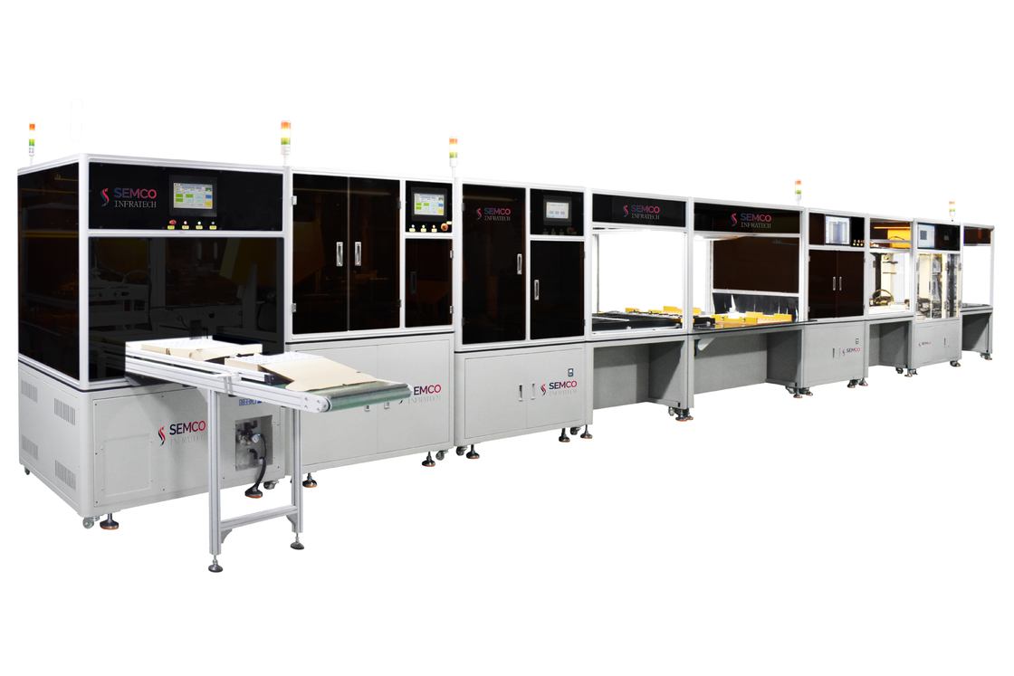 Cylindrical Lithium Battery Pack Assembly Line 3000PCS/H