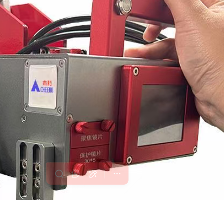 手持式激光焊接机触摸屏