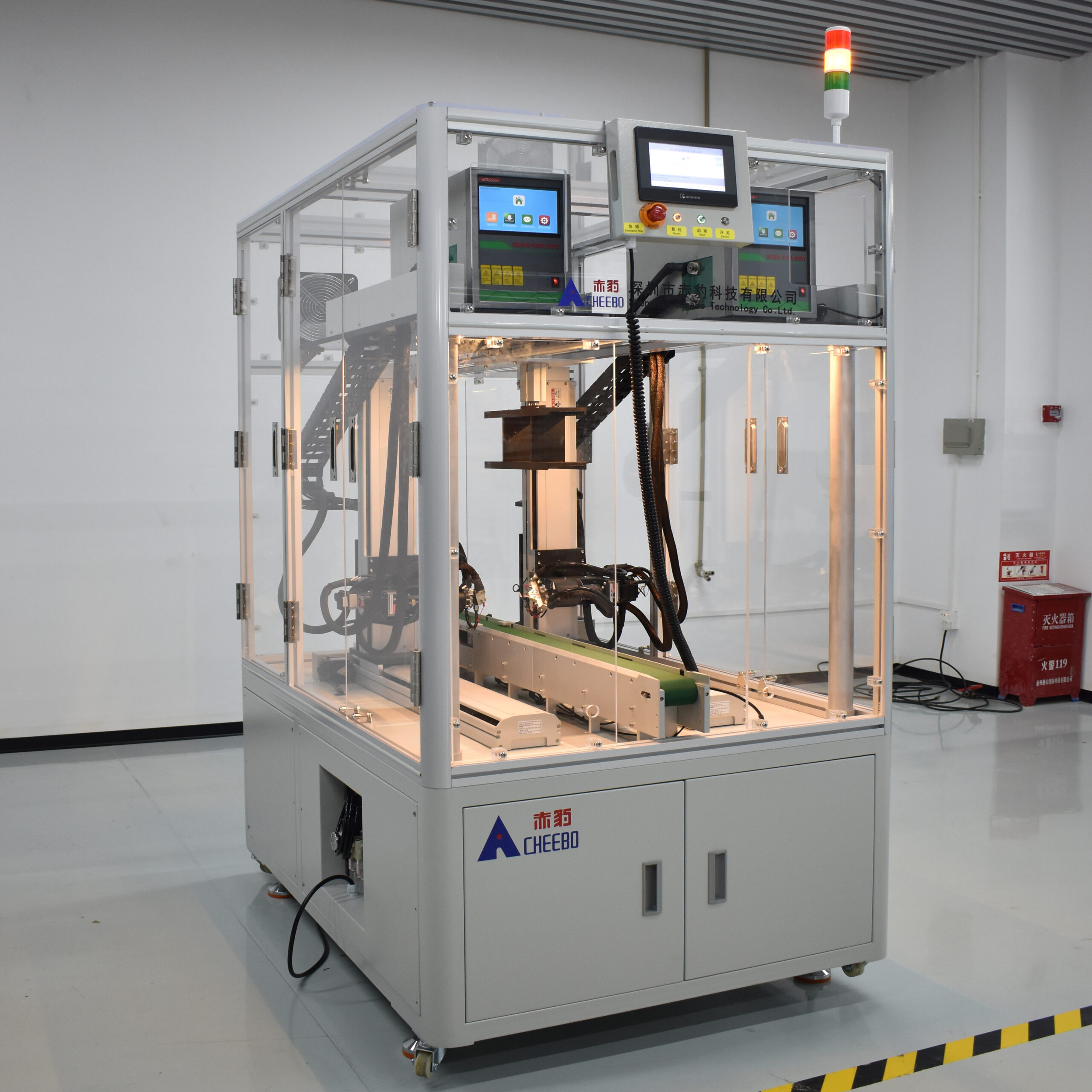 Cylinder Battery Welding Machine
