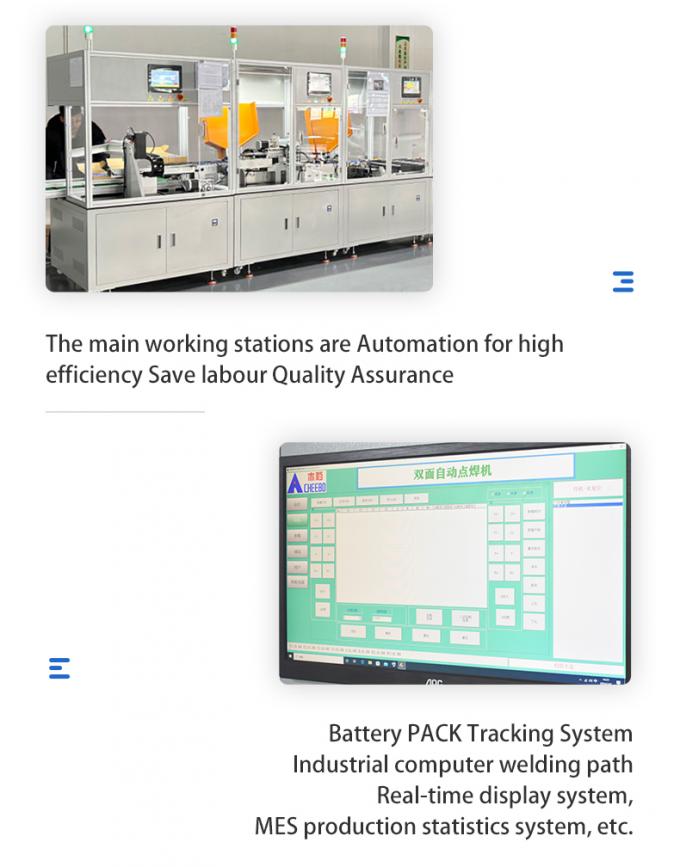 Automatic Cylindrical Battery Spot Welding Machine for 18650 21700 32650 Cells 7
