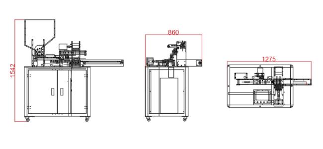 18650 Cylindrical Battery Cell Vertical Fully Automatic Lithium Battery Sticker Machine 0