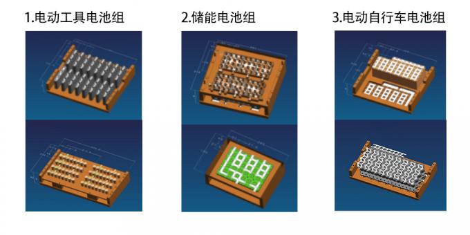 18650 Automatic Cylindrical Lithium Battery Pack Assembly Line 4