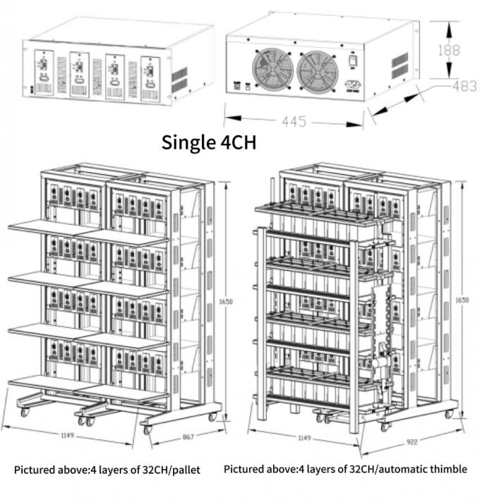 5V50A Charging And Discharging Energy Feedback Lithium Battery Pack Capacity Tester 3