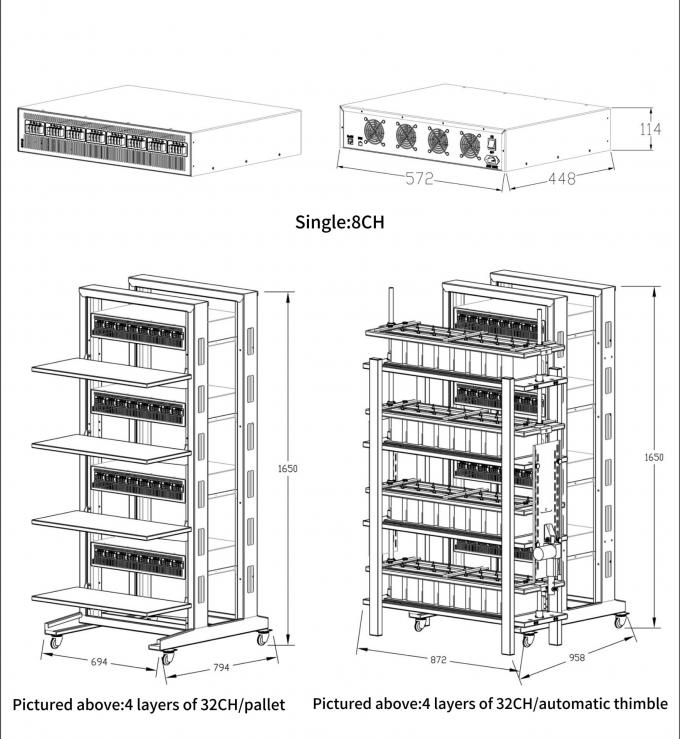 5V20A Lithium Battery Pack Charging & Discharging Aging Machine 18650 Battery Pack Tester Industrial Equipment 3